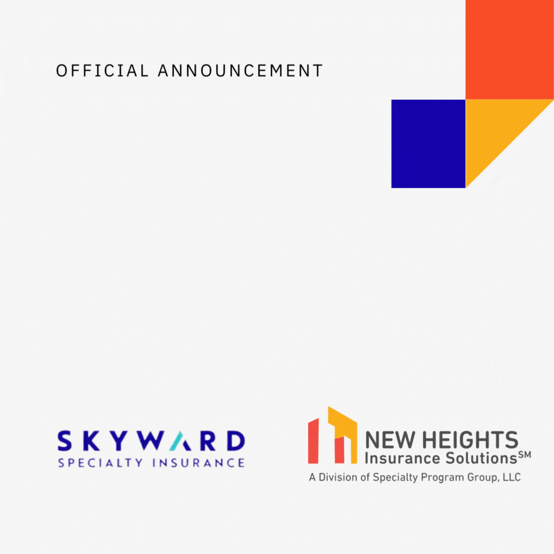 Skyward Specialty Insurance and New Heights Insurance Partnership